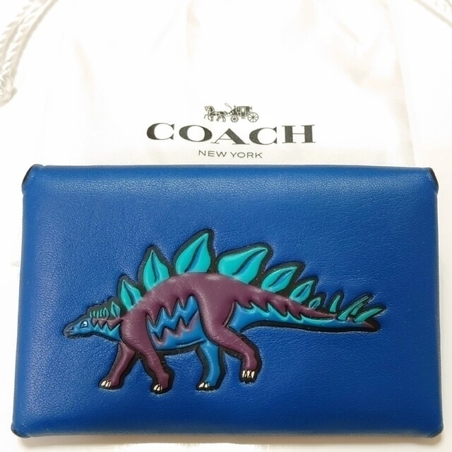 COACH(コーチ)のCOACH　コーチ　恐竜　カードケース　名刺入れ　コインケース　ノベルティ メンズのファッション小物(名刺入れ/定期入れ)の商品写真