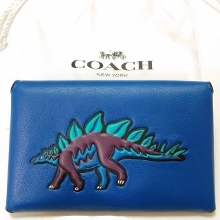 コーチ(COACH)のCOACH　コーチ　恐竜　カードケース　名刺入れ　コインケース　ノベルティ(名刺入れ/定期入れ)