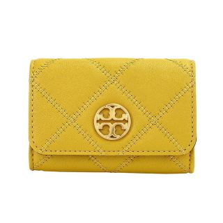 トリーバーチ(Tory Burch)の新品 トリーバーチ TORY BURCH カードケース ウィラ ゴールデンサンセット(名刺入れ/定期入れ)