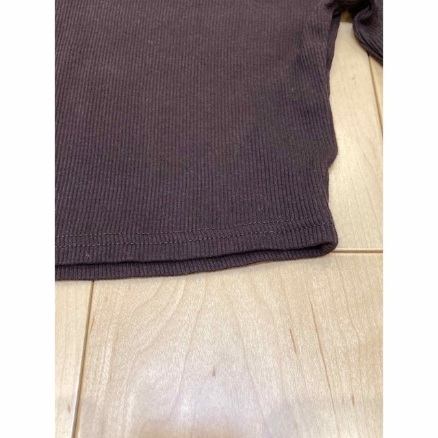 5/31迄☆vintage h&m cropped chocolate long レディースのトップス(Tシャツ(長袖/七分))の商品写真