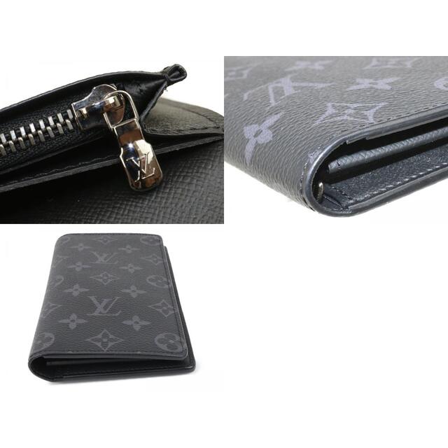 LOUIS VUITTON ポルトフォイユ・ブラザ M61697 モノグラム・エクリプス