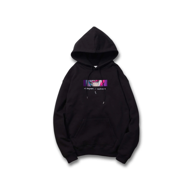 VR × CYBERPUNK LUCY HOODIE / BLK