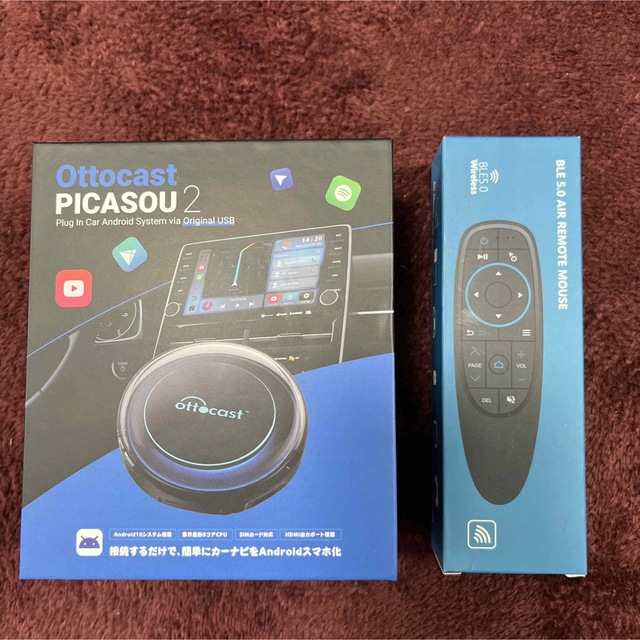 ottocast PICASU2 オットキャスト ピカソウ2 リモコン付き | www