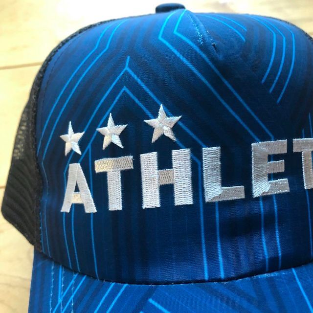 ATHLETA(アスレタ)のジュニアATHLETAアスレタメッシュキャップ05282J子供帽子ネイビー新品 スポーツ/アウトドアのサッカー/フットサル(その他)の商品写真