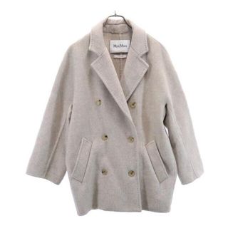 マックスマーラ(Max Mara)のマックスマーラ イタリア製 カシミヤジャケット 36 ベージュ系 MAX MARA レディース 【中古】  【230202】(ロングコート)