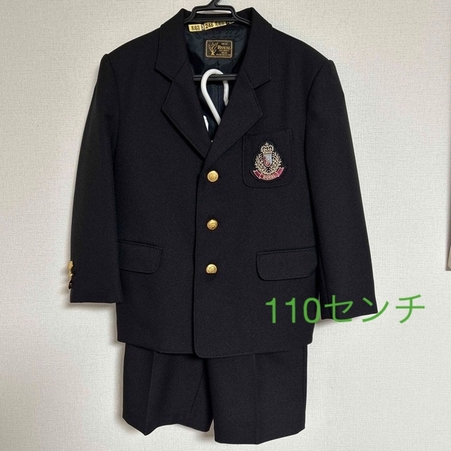 男児　スーツ　110センチ キッズ/ベビー/マタニティのキッズ服男の子用(90cm~)(ドレス/フォーマル)の商品写真
