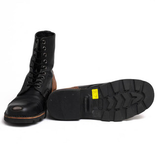 ディーゼル／DIESEL ワークブーツ シューズ 靴 メンズ 男性 男性用レザー 革 本革 ブラック 黒 スチールトゥ ヴィンテージ加工 キャップトゥ