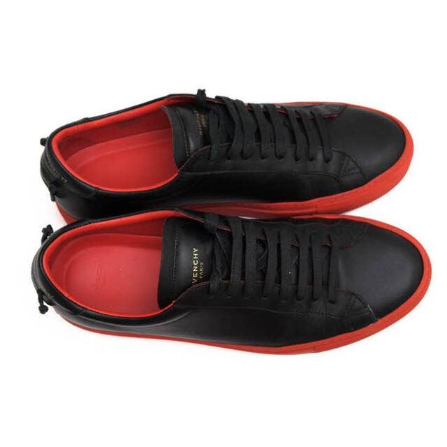 ジバンシー／GIVENCHY シューズ スニーカー 靴 ローカット メンズ 男性 男性用レザー 革 本革 ブラック 黒 Urban Street  Low-top Sneakers
