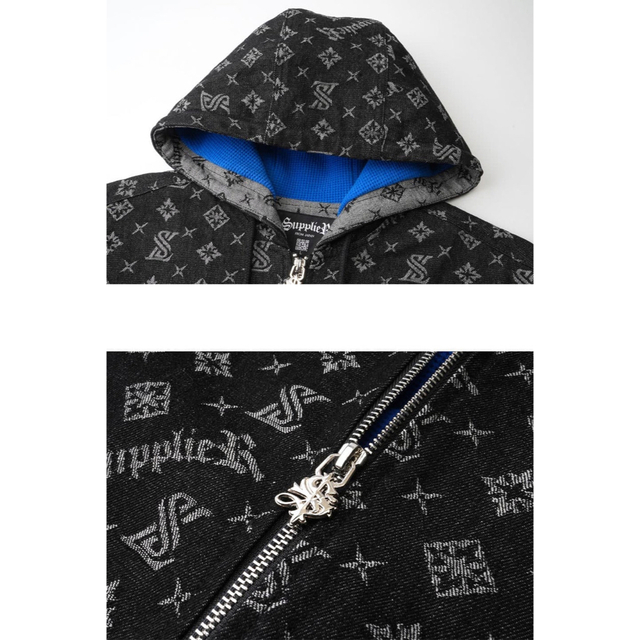 ネイビーシー SUPPLIERサプライヤー DENIMHOODIE デニムジャケット