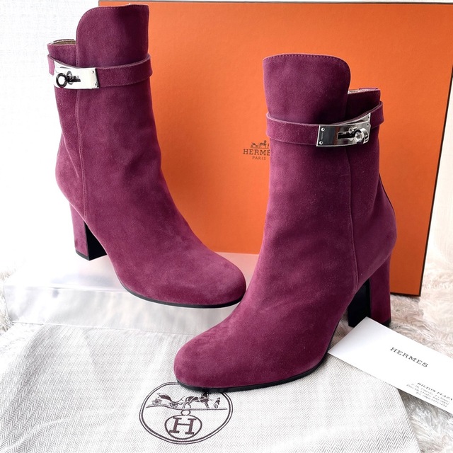 SALE】 HERMES - Hermes エルメス ショートブーツ ブーティ 極美品
