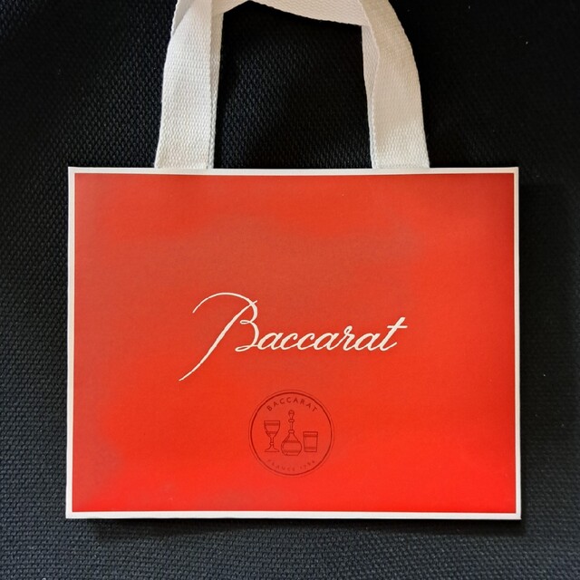 Baccarat(バカラ)の新品　Baccarat紙袋(小) レディースのバッグ(ショップ袋)の商品写真