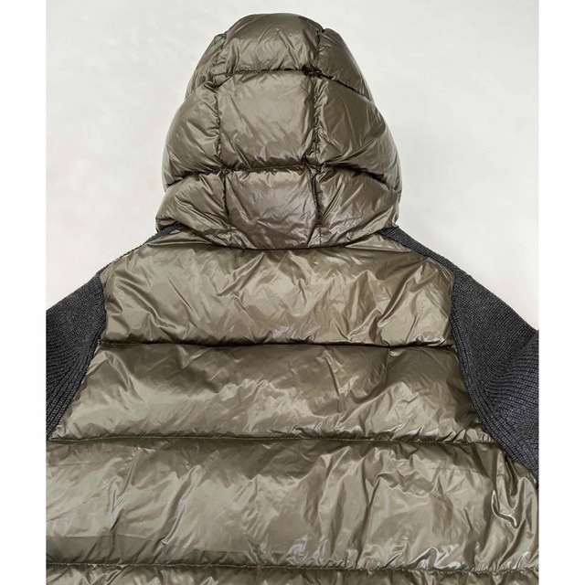 MONCLER(モンクレール)の美品 モンクレール ニット ダウン サイズM メンズのジャケット/アウター(ダウンジャケット)の商品写真