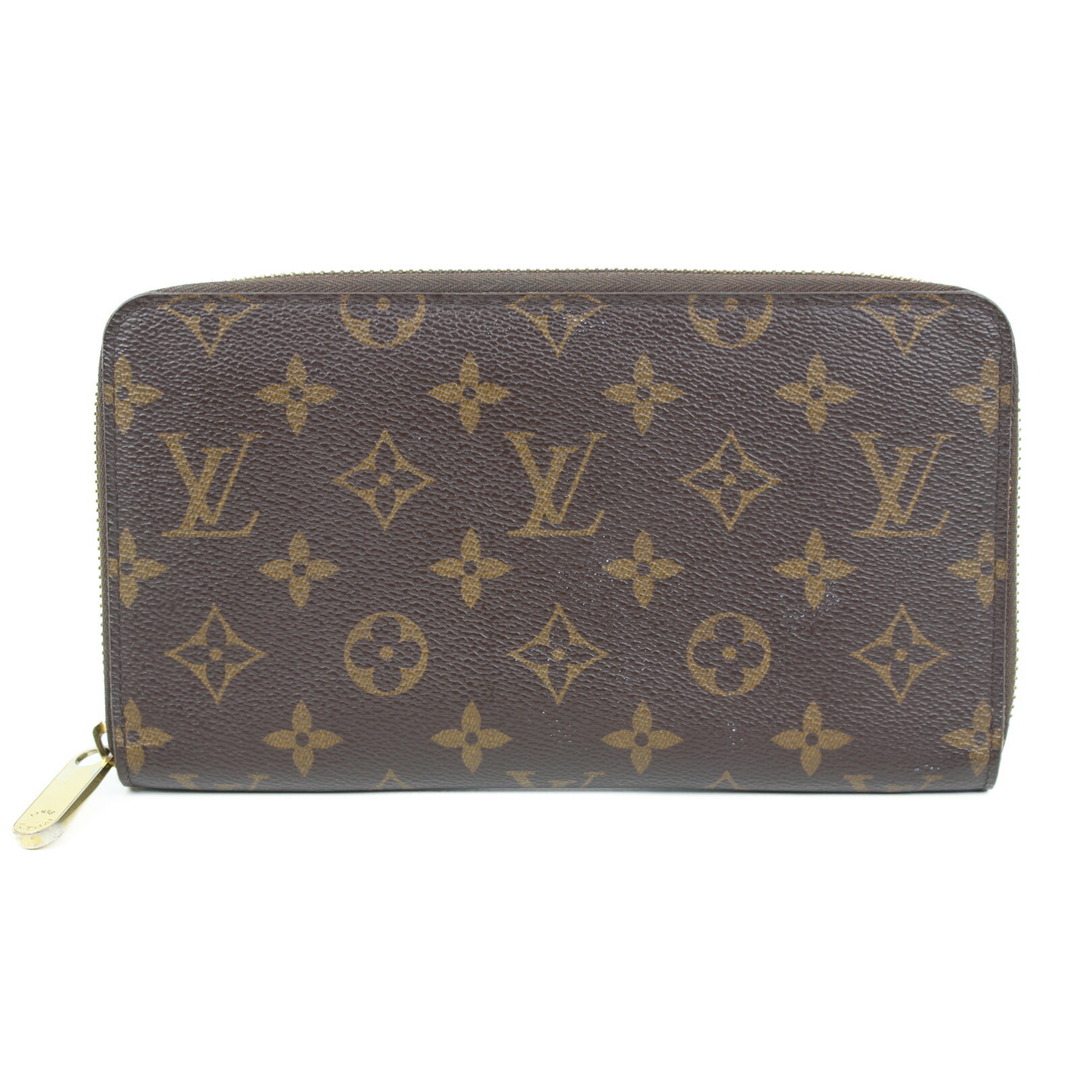 ファッション小物LOUIS VUITTON ジッピー・オーガナイザー M62581 モノグラム ブラウン系  メンズ レディース 人気 ブランド LV 長財布 ファスナー 大きい パスポート松前R56号店