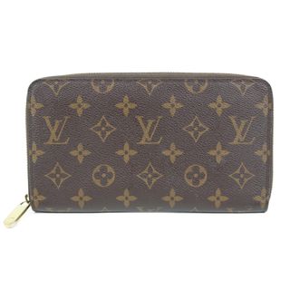 LOUIS VUITTON ジッピー・オーガナイザー M62581 モノグラム ブラウン系  メンズ レディース 人気 ブランド LV 長財布 ファスナー 大きい パスポート【中古】松前R56号店(折り財布)