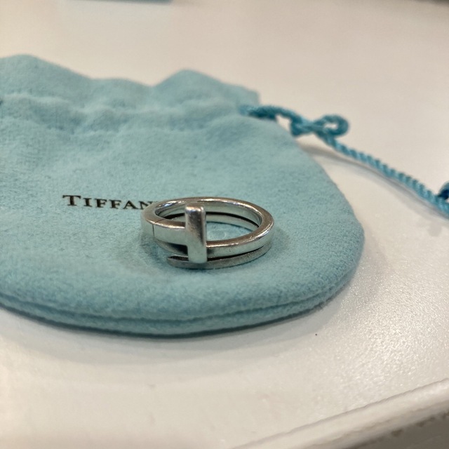 Tiffany ティファニー　指輪　スクエアラップリング　10号