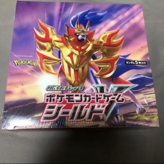 ポケモン(ポケモン)のポケモンカード シールド 1BOX box シュリンク付き 未開封(Box/デッキ/パック)