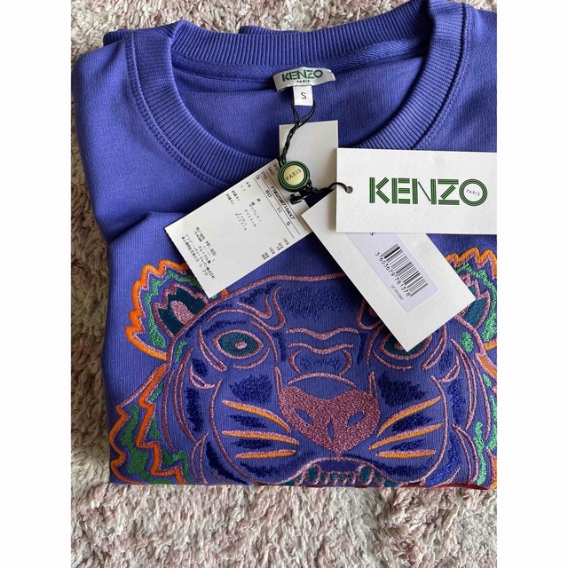 KENZO ケンゾートレーナー スウェット ロゴ タイガー 刺繍 レディース