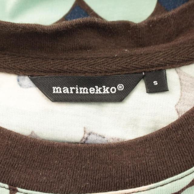 marimekko(マリメッコ)のマリメッコ Tシャツ ウニッコ 花柄 半袖 S ライトグリーン マルチカラー レディースのトップス(Tシャツ(半袖/袖なし))の商品写真