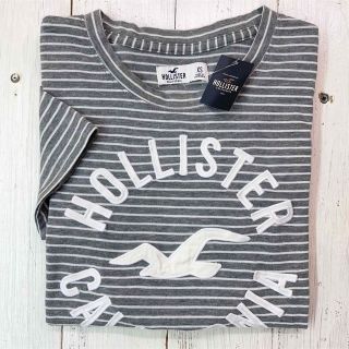 ホリスター(Hollister)の【SALE】カモメワッペン♡ボーダー/半袖Tシャツ【XS】ホリスター(Tシャツ(半袖/袖なし))