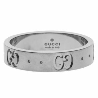 グッチ(Gucci)のグッチ GUCCI リング ユニセックス 660070/9000 K18WG #9(リング(指輪))