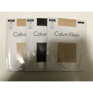 カルバンクライン(Calvin Klein)の【未開封】Calvin Klein ストッキング　3足セット(タイツ/ストッキング)