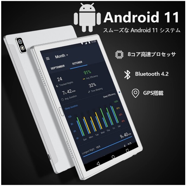 2023新登場2in1タブレットPC、8コアCPU&WIFIモデル&Androi 2