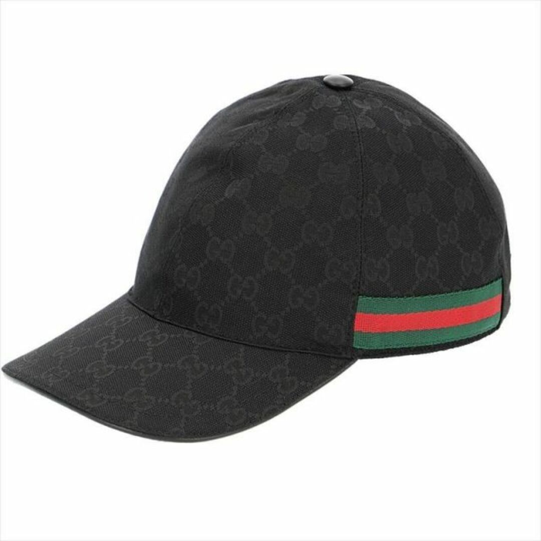 Gucci(グッチ)のグッチ GUCCI キャップ 200035-KQWBG NERO/VRV 1060 L メンズの帽子(キャップ)の商品写真