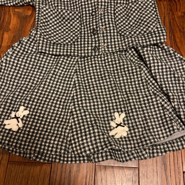 CROWN BANBY(クラウンバンビ)のクラウンバンビのフォーマルワンピセット キッズ/ベビー/マタニティのキッズ服女の子用(90cm~)(ワンピース)の商品写真