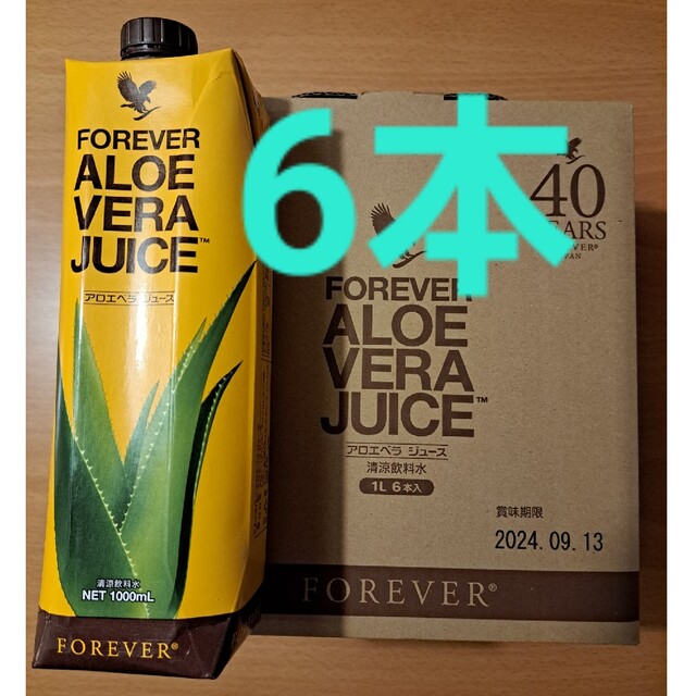 限定SALE新品】 フォーエバー アロエベラジュース 1000ml 6本 sM9WX