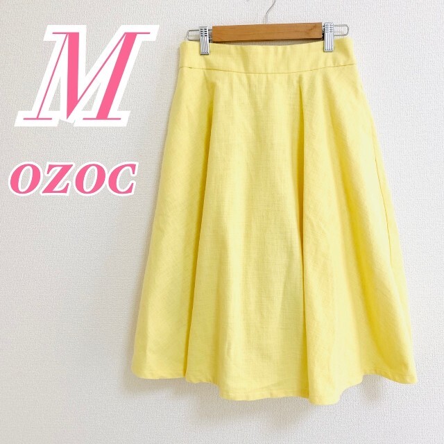 OZOC(オゾック)のOZOCオゾック フレアスカート 膝丈 オフィスカジュアル レディースのスカート(ひざ丈スカート)の商品写真