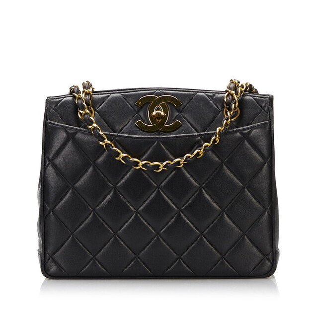 上品 CHANEL - シャネル デカココマーク チェーン ショルダーバッグ