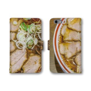 ラーメン スマホケース 手帳型 スマホカバー ほぼ全機種対応(モバイルケース/カバー)