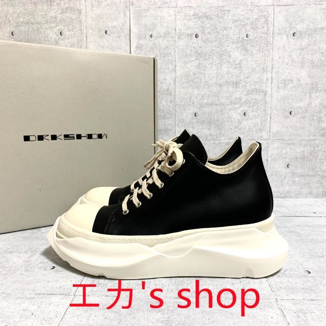 9月末までRick Owens DRKSHDW ビーガンレザー アブストラクト