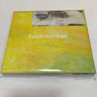 バックナンバー(BACK NUMBER)のback number   ユーモア　通常盤 初回プレス(ポップス/ロック(邦楽))