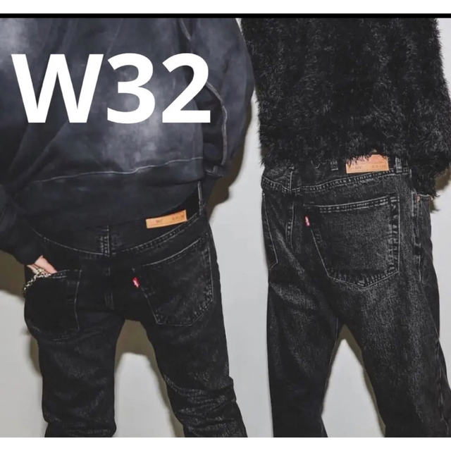 Levi’s × BEAMS 501 Black DENIM W32 L28