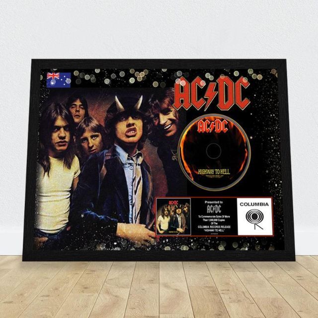 【AC/DC/エーシー・ディーシー】地獄のハイウェイ/フレーム証明書-1