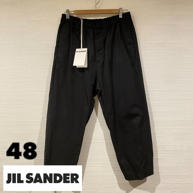 jilsander 18ss ウールスラックス ネイビー 48 - スラックス jilsander 18ss ウールスラックス ネイビー 48 - スラックス
