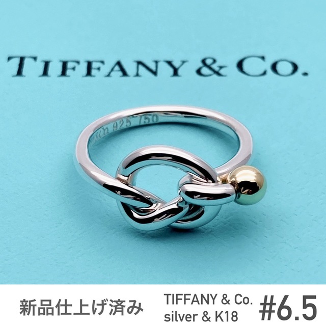 希少 Tiffany\u0026Co. ティファニー ナロー チタン シルバー リング