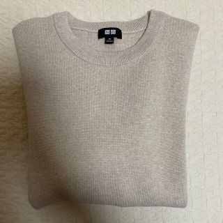 ユニクロ(UNIQLO)のウォッシャブルストレッチミラノリブクルーネックセーター XS(ニット/セーター)