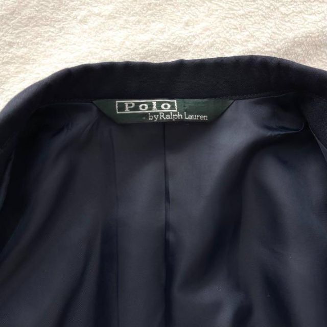 POLO RALPH LAUREN(ポロラルフローレン)のポロラルフローレン 紺ブレ テーラード スーツ 金ボタン ブレザー 120cm キッズ/ベビー/マタニティのキッズ服男の子用(90cm~)(ドレス/フォーマル)の商品写真