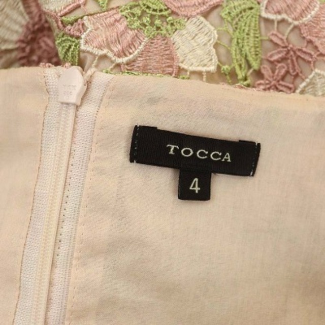 TOCCA(トッカ)のトッカ ドレス レース ワンピース ノースリーブ ミモレ丈 ロング 花柄 4  レディースのワンピース(ロングワンピース/マキシワンピース)の商品写真