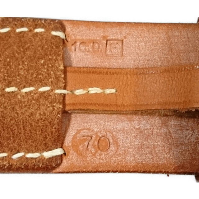 HERMES エルメス エトリヴィエール レザーベルト F刻印 マルジェラ期