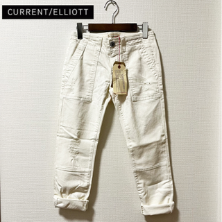 ★新品CURRENT/ELLIOTTカレントエリオット★アーミーパンツ デニム　(デニム/ジーンズ)