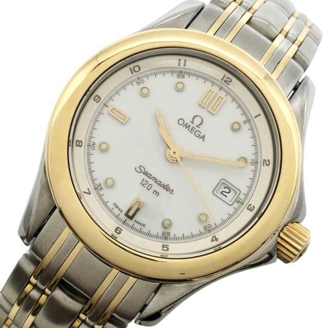 注目ブランドのギフト OMEGA オメガ OMEGA シーマスター 腕時計 レディース【中古】 腕時計