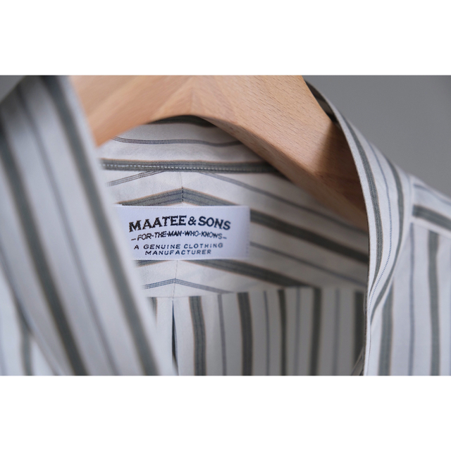 MAATEE&SONS SILK PULLOVER SHIRTS シルク シャツ