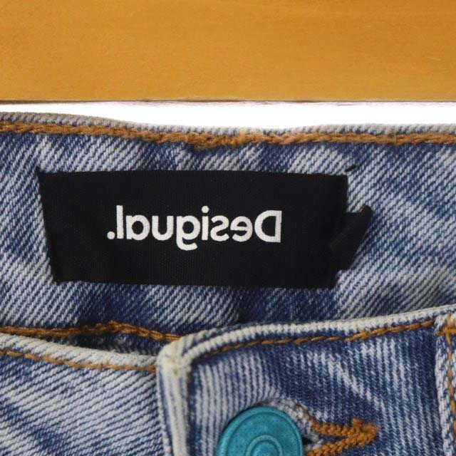 DESIGUAL(デシグアル)のデシグアル 21SS DENIM ANKLE PANT デニムパンツ 24 レディースのパンツ(デニム/ジーンズ)の商品写真