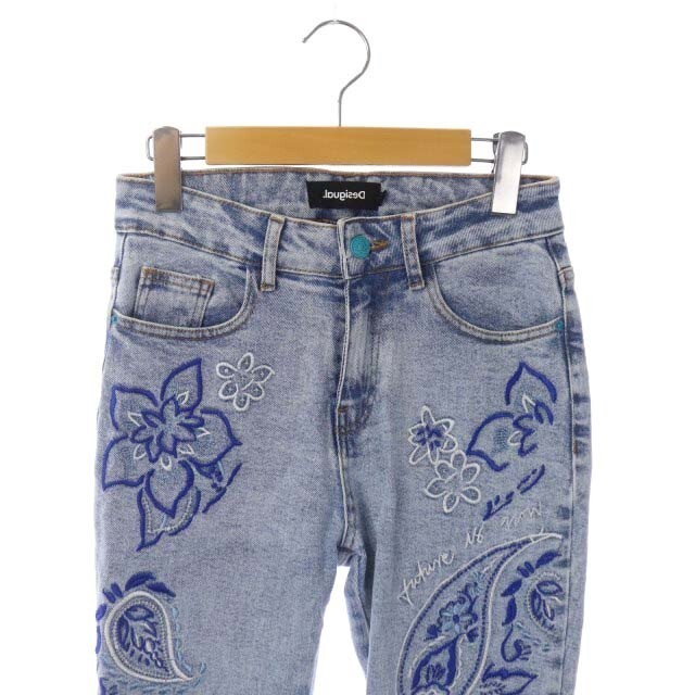 DESIGUAL(デシグアル)のデシグアル 21SS DENIM ANKLE PANT デニムパンツ 24 レディースのパンツ(デニム/ジーンズ)の商品写真