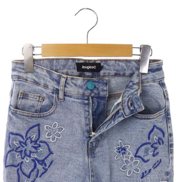 DESIGUAL(デシグアル)のデシグアル 21SS DENIM ANKLE PANT デニムパンツ 24 レディースのパンツ(デニム/ジーンズ)の商品写真