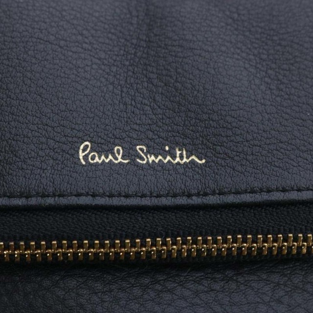 Paul Smith(ポールスミス)のポールスミス ショルダーバッグ ワンショルダー ポシェット レザー 黒 ピンク レディースのバッグ(ショルダーバッグ)の商品写真