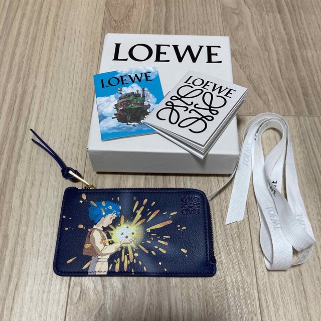 誠実】 LOEWE - ジブリ ロエベ ハウルとカルシファー コインカード